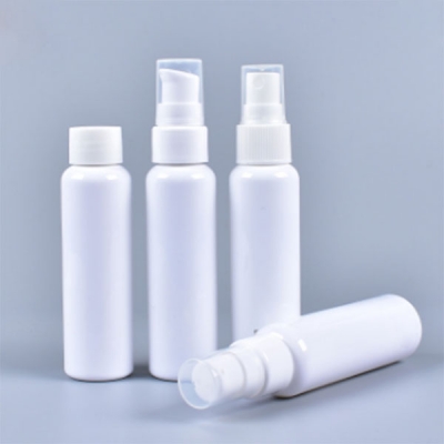 60ml PE Plastic Cosmetic Lotion Bottle With Spary Pump