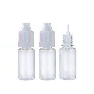 10ml Clear Plastic PE Eye Drug Water Bottle With Cap 