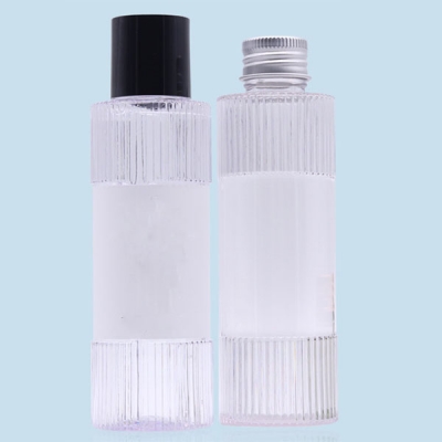 145ml Tranparent PETG Comestic Bottle WIth Aluminum /Screw Cap