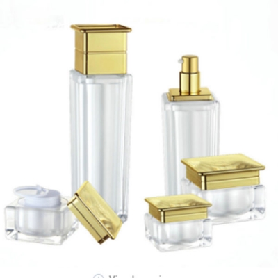 10g-150ml Acrylic Luxury Cosmetic Lotion Bottle and Cream jar
