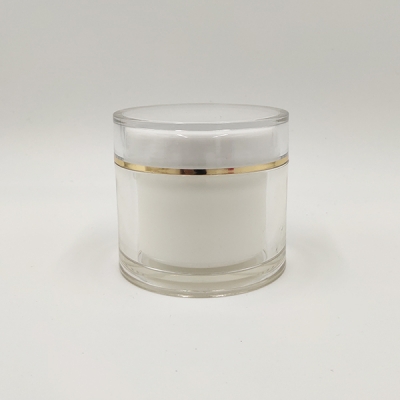 50g Acrylic Cosmetic Cream Round Plastic  Jar