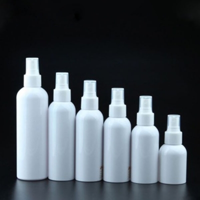 50ml-300ml White Plastic Cosmetic Boston Bottle