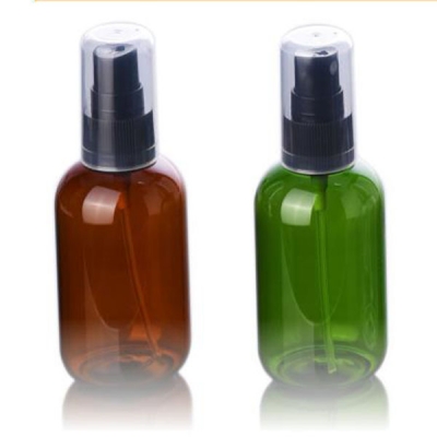 50ml 80ml PET Plastic Cosmetic Bottle With Spary Pump