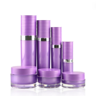 20g-200ml Acrylic Unique Purple Skin Care  Bottle 