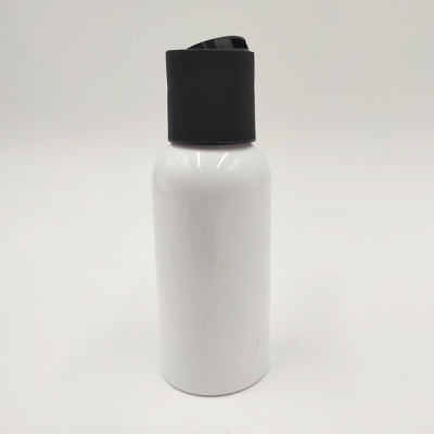 50ml Cosmetic White Color PE Plastic Shampoo Squeeze Flip  Bottle