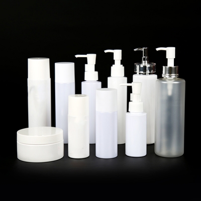 50-200ml Cosmetic Packaging Pump Pet Lotion Bottle