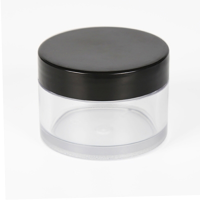  150g Container Plastic Jar with Black Screw