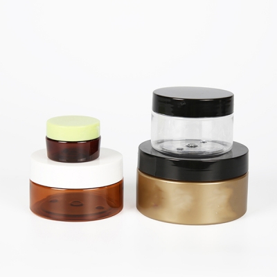30-200ml Cream Plastic Jar, Eye Cream PETG Jar