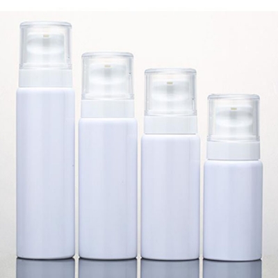 White 60ml 80ml 100ml 120ml PET Pastic bottle With Lotion Pump