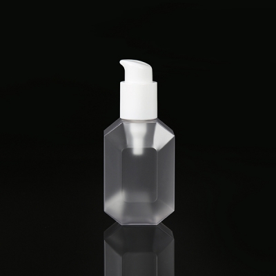 100ml-300ml PET Transparent Unique Bottle