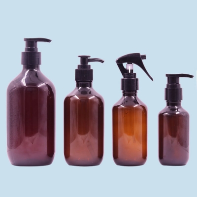 120ml 200ml 260ml 500ml Cosmetic Shampoo Lotion Packing Plastic Pet Bottle