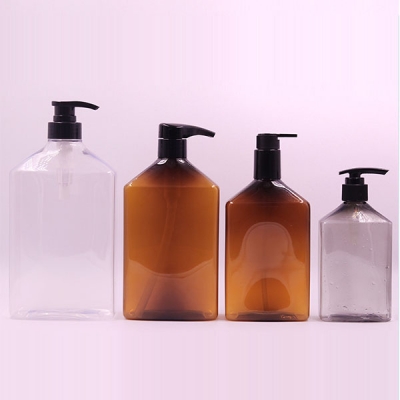 300ml-1000ml Plastic Shampoo Shower Gel Bottle with Lotion Pump