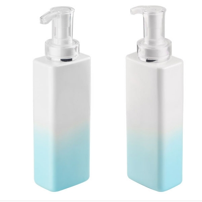 500ml Acrylic Pump Plastic Pet Shampoo Cosmetic Bottle