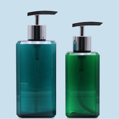 300ml 500ml Plastic PETG Lotion Shampoo Bottle with Lotion Pump