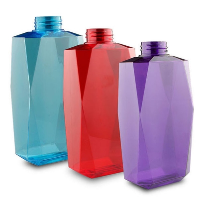 450ml Transparent PETG Shower Gel Bottle