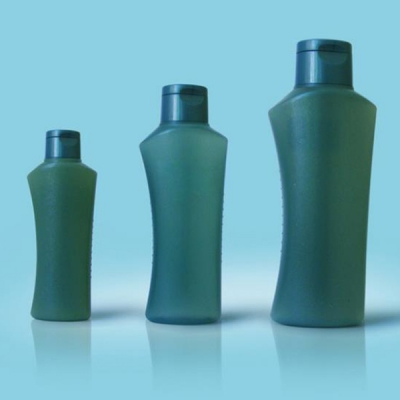 100ml 200ml 400ml Shampoo Plastic Bottles with Flip Cap 