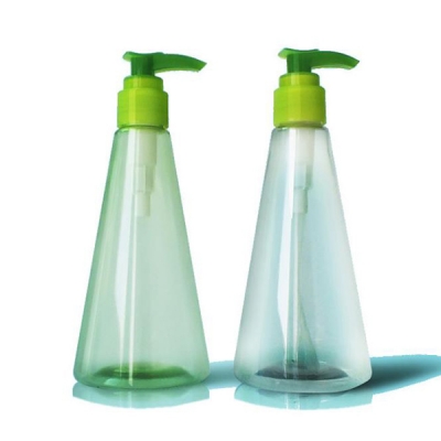 230ml Cosmetic Plastic Clear Shampoo Lotion Pump Bottle
