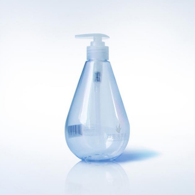 Clear Pet Bottle 500ml Hand Sanitizer Bottle with Pump