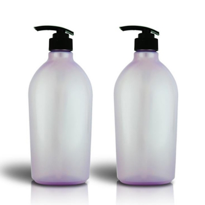 750ml Cosmetic Pet Shampoo Oval Lotion Bottle