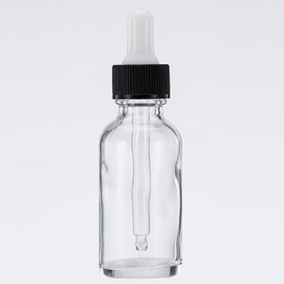 30ml Transparent  Dropper Essential Oil Glass Bottle 