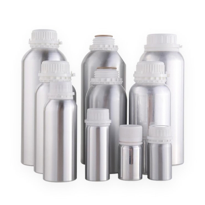 100-250-500-1000-1200-5000ml Aluminum Cosmetic Bottle With Screw Cap